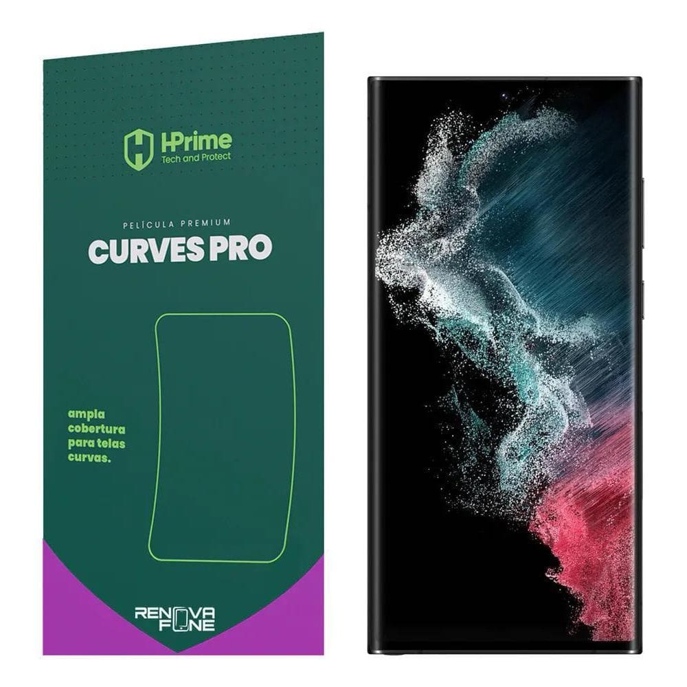 10X Película Hprime Curves Pro Para Samsung Galaxy S23 Ultr