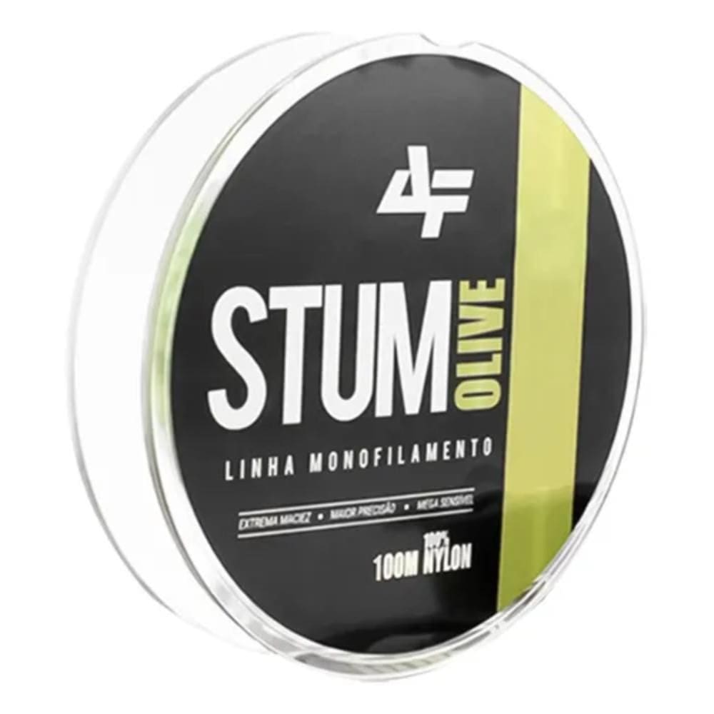 Albatroz Linha De Pesca Stum Mono Verde 100M 0,40Mm 26,7 1Un