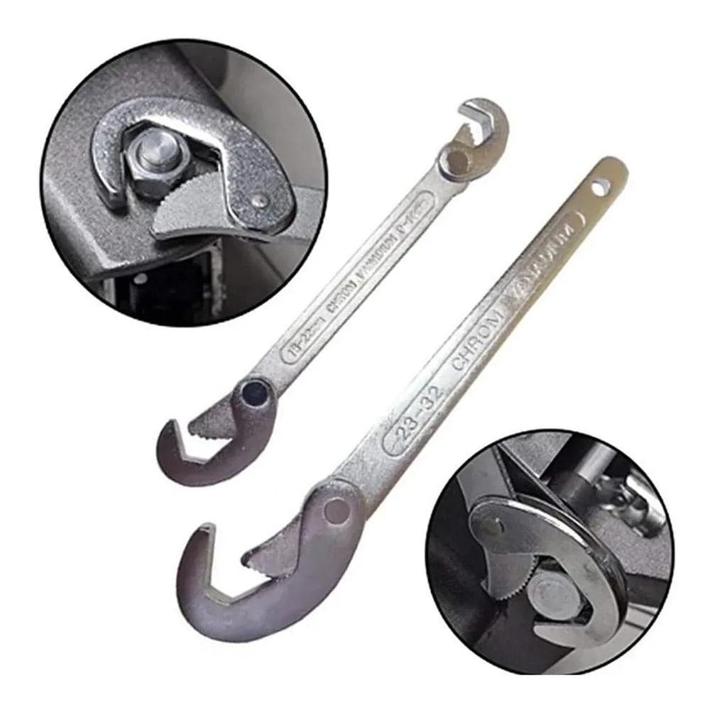 10X Jogo De Chaves Mestra Universal Com 2 Pç 9 A 32 Mm Luga