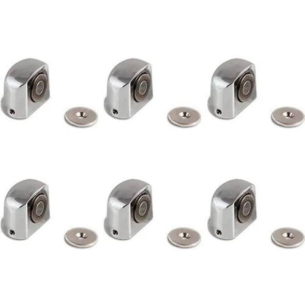 10X 6 Batedor Prendedor De Porta Magnético Fixadores Bated