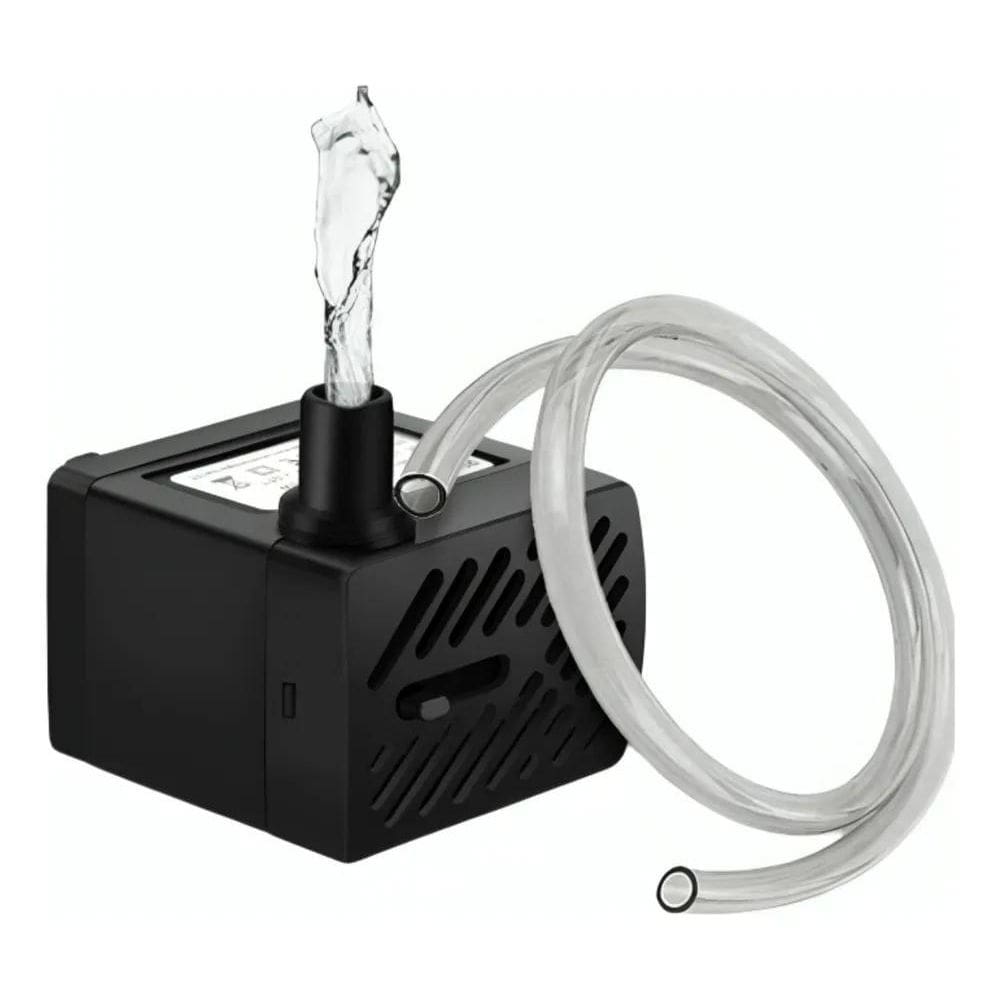 10X Motor Bomba Submersa Aquário Fontes Água Bivolt + Cano