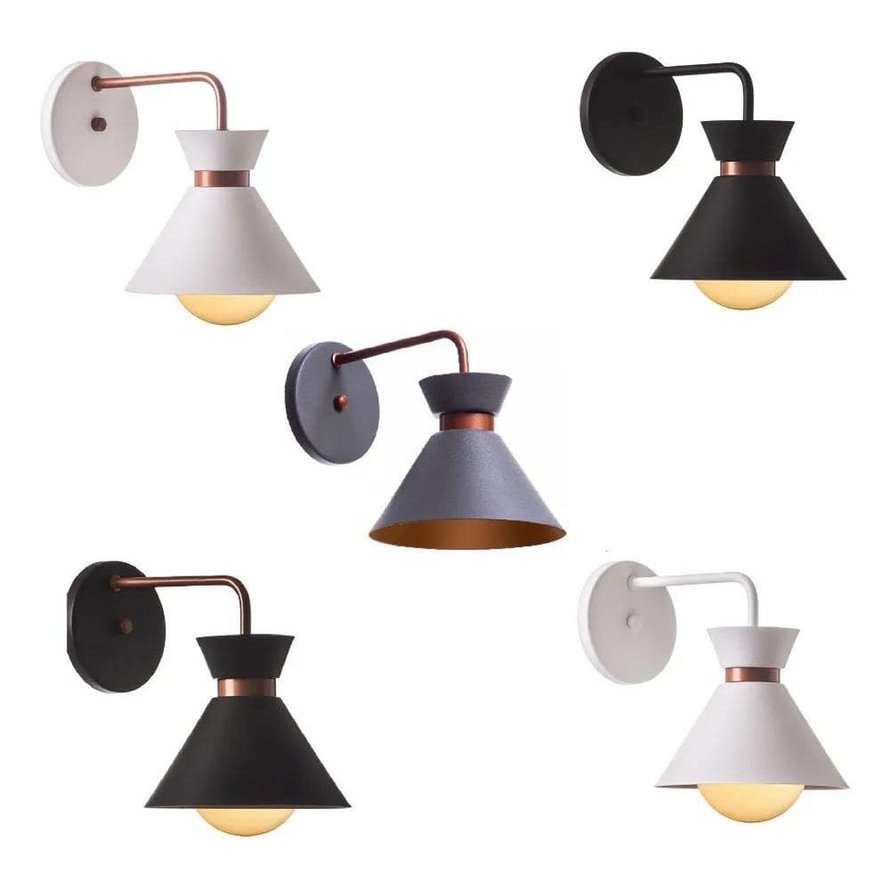 10X Arandela Interno Moderna Retro Dubai Alumínio Decoraçõe