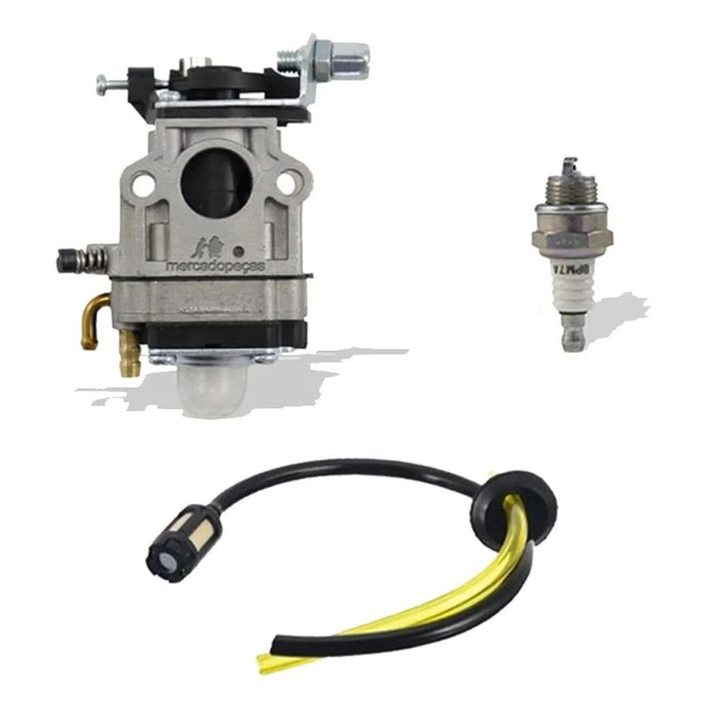 10X Carburador Mangueiras Filtro Vela Roçadeira Toyama Rt43