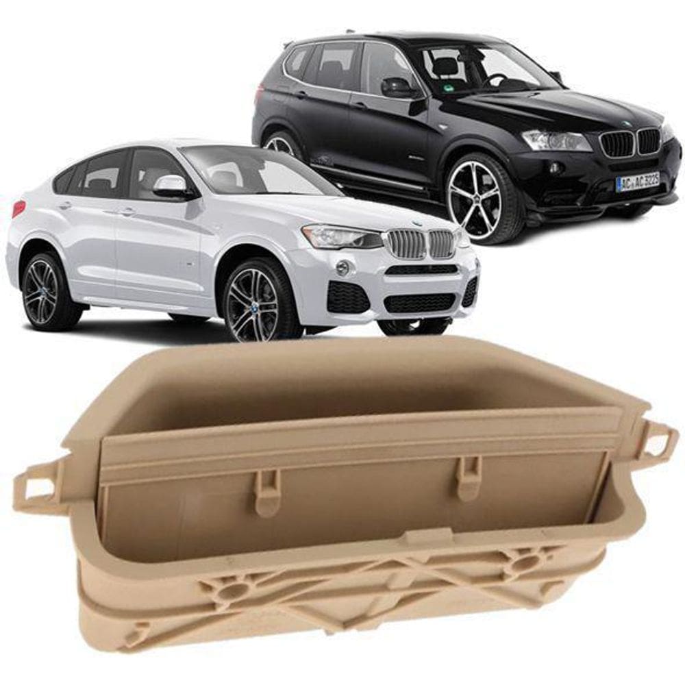 Puxador Porta Dianteira Esquerda Bmw X3 F25 X4 F26 2011 2017