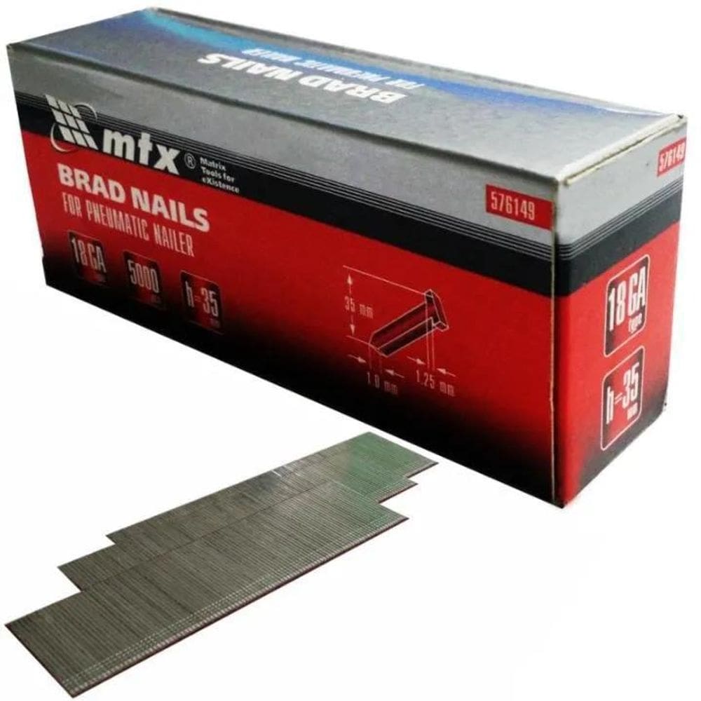 10X Pinos Para Pinador Pneumático F-35 Com 5000 Peças Mtx