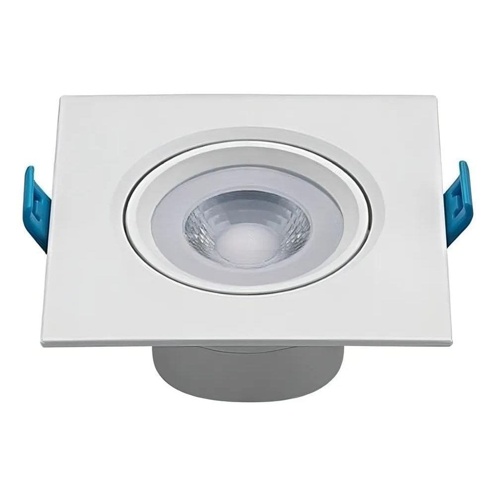 10X Embutido Easy Evo Stella Recuado Mr16 4,5W 4000K Sth791