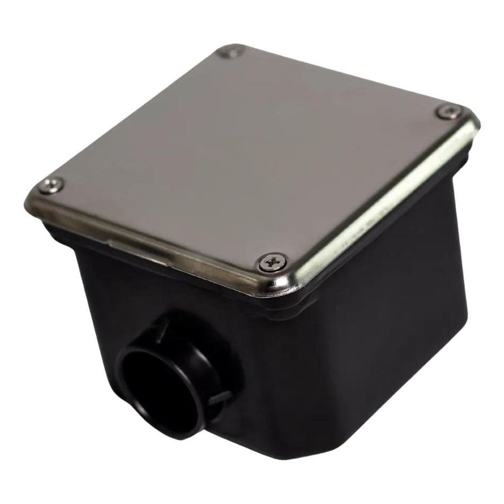 10X Caixa De Passagem Quadrada Para Fios De Iluminação Tamp