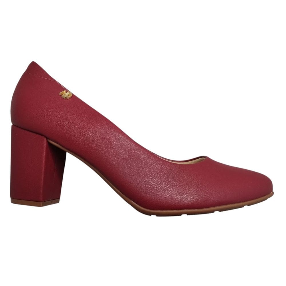 Sapato Scarpin Feminino Salto Bloco Medio Modare 7377.105
