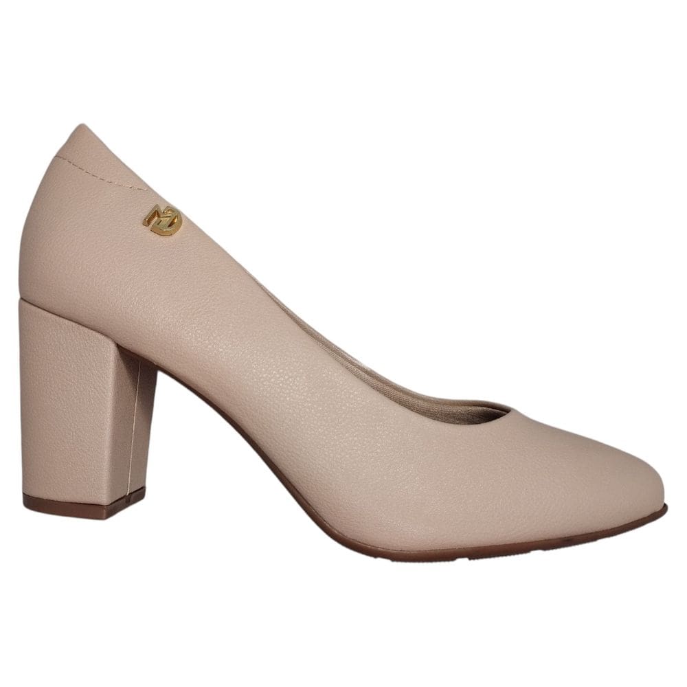 Sapato Scarpin Feminino Salto Bloco Medio Modare 7377.105