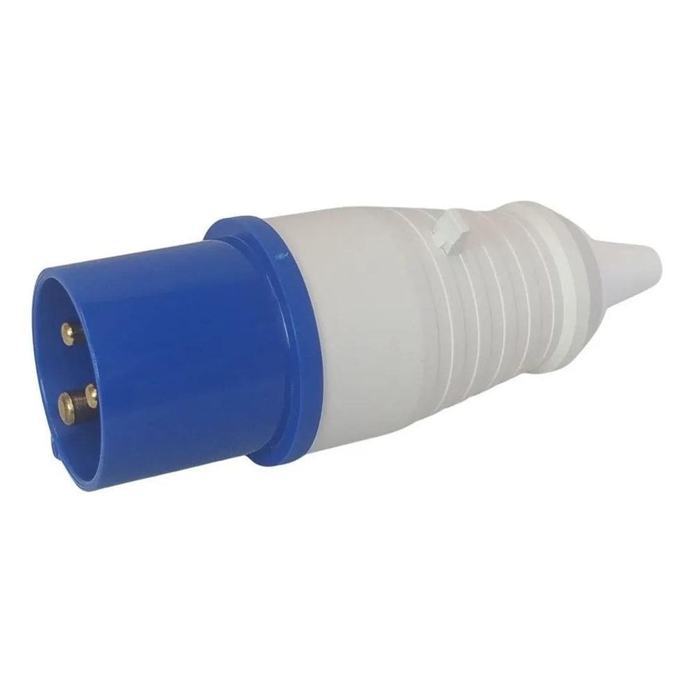 10X Plug Industrial 2P+T 16A 6H 220/240V 50/60Hz St