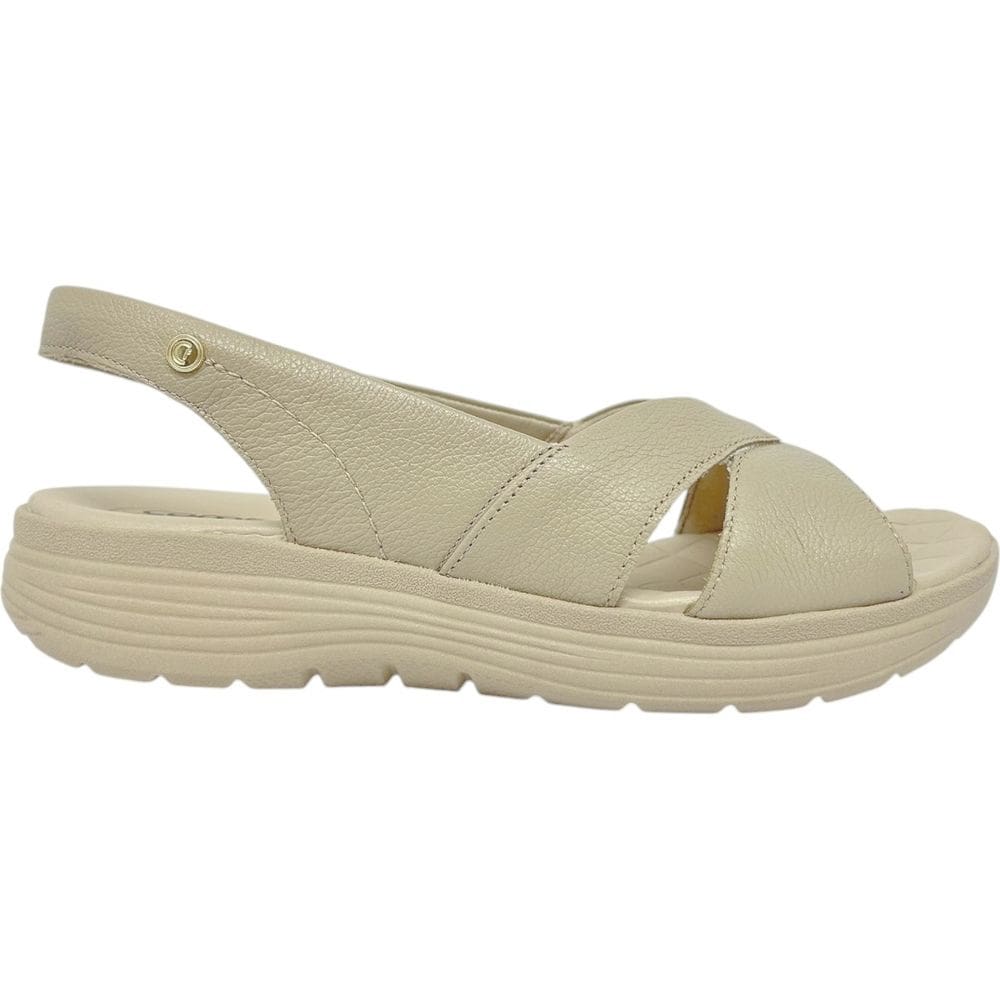 Sandália Feminino Casual Dia a Dia Passeio Trabalho Anatômica Calce Fácil Ultra Conforto Comfortflex 2543403