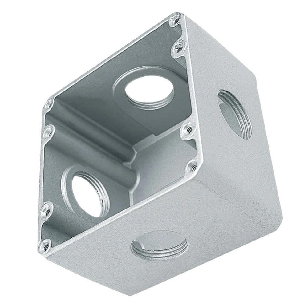 Caixa Para Piso Alta De 4x4 Com 1 Polegada - 56120003 - Tramontina Caixa P-piso 4x4 1” Tipo Alta Tramontina 56120-003