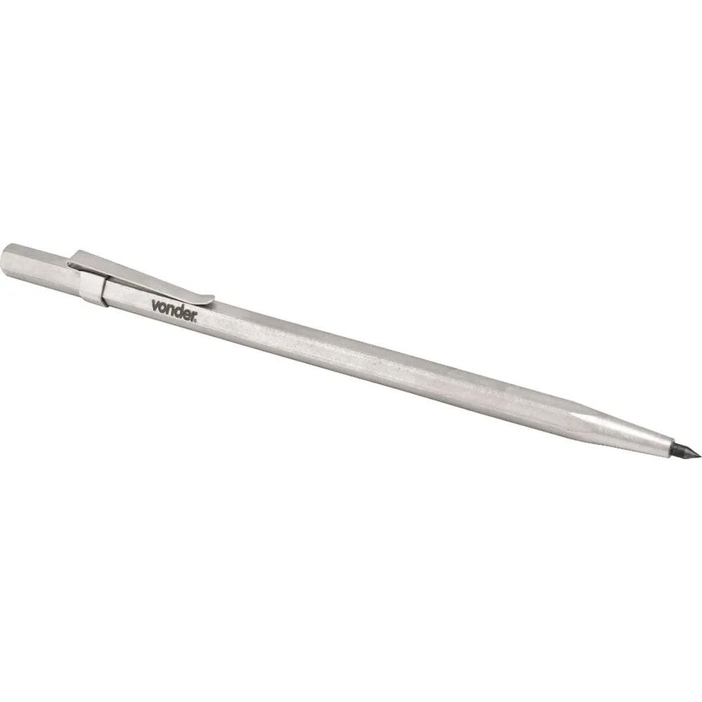 10X Riscador Tipo Caneta Para Metais Ferro Inox Ponta Aço V