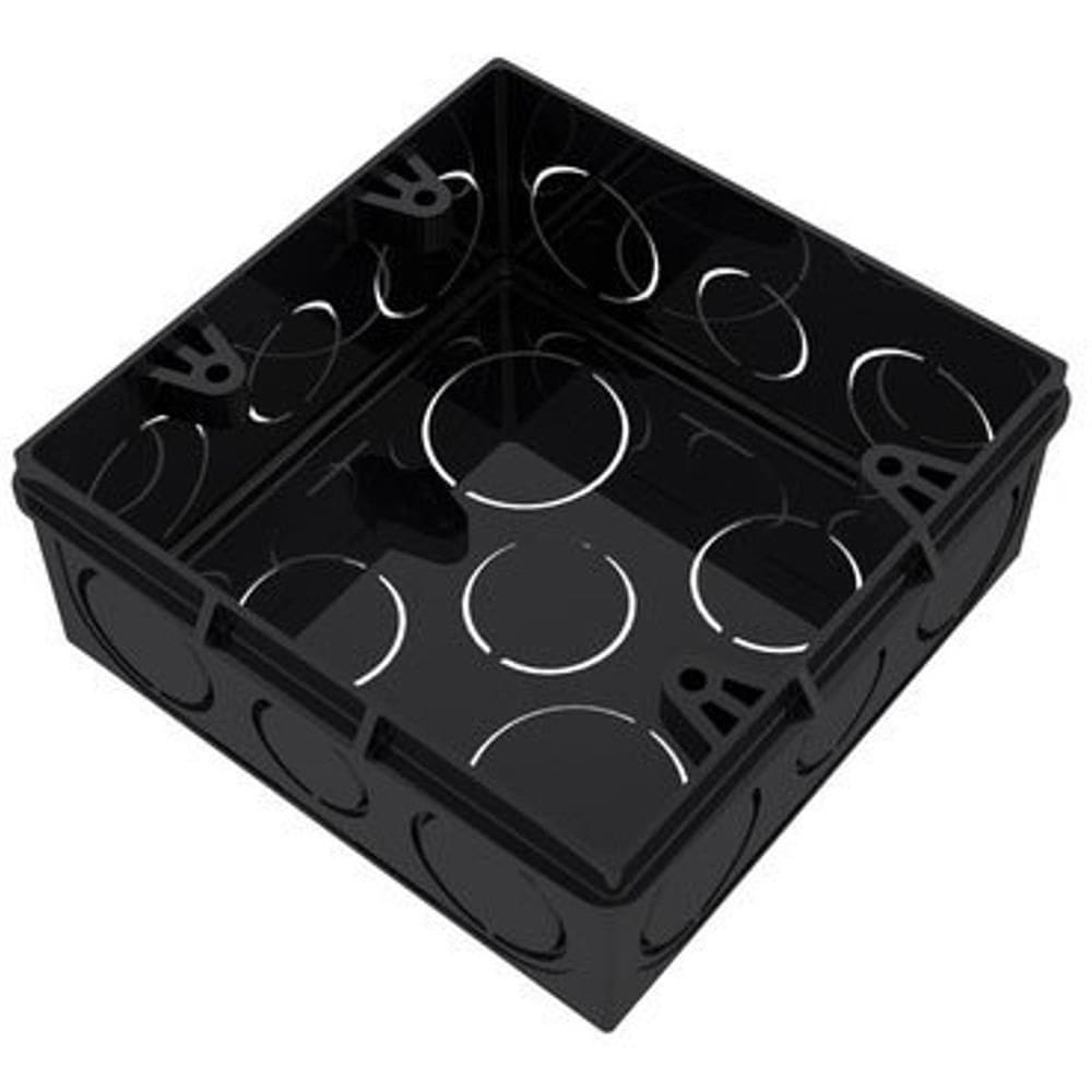 Caixa 4””x4”” Para Luz Eletroduto Roscável Preta - 33042884 - Tigre Caixa P-luz P-elet.4x4 Preta Tigre 33042884
