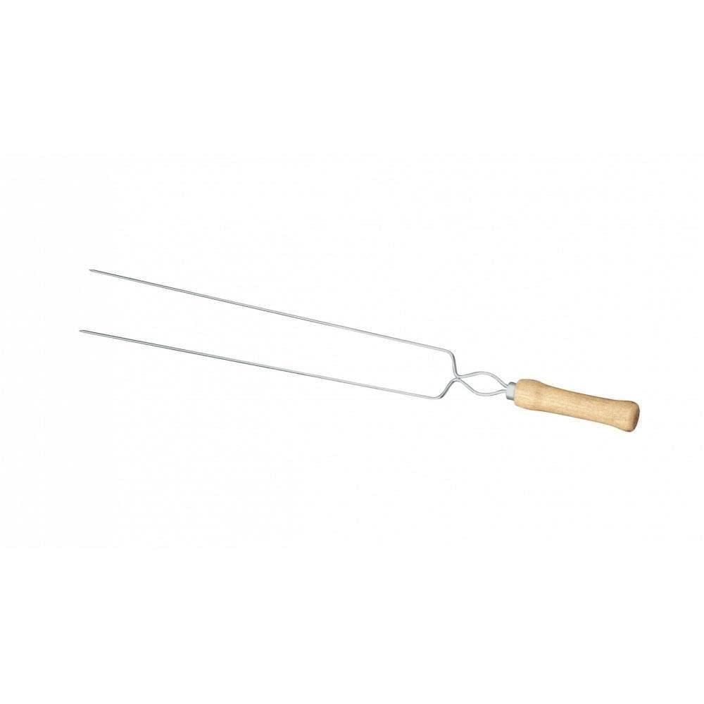Espeto Duplo Para Churrasco 75cm - 3208 - Mor Espeto Duplo 75cm Mor 32085