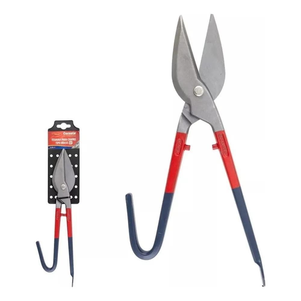 10X Tesoura Para Chapa Funileiro 12 Polegadas Corneta 23280