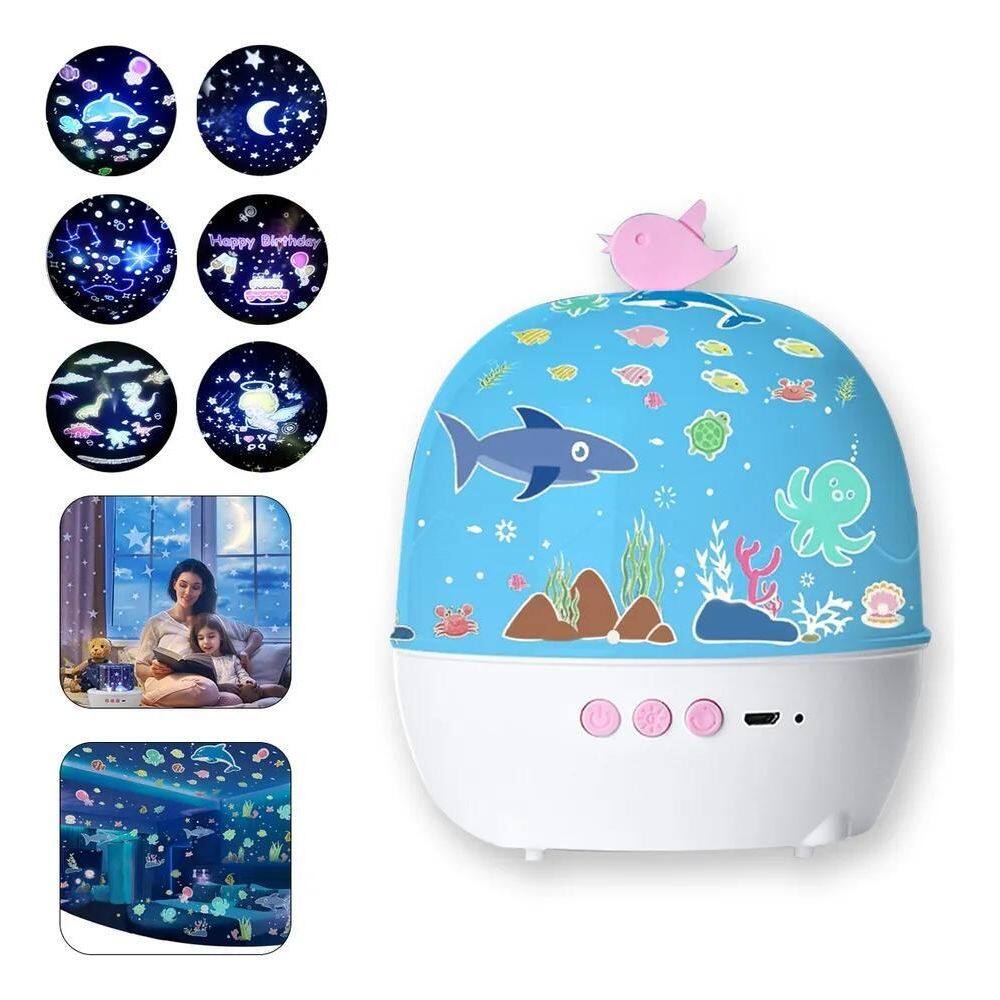 10X Luminária De Mesa Projetor Giratório De Oceano Para Cri
