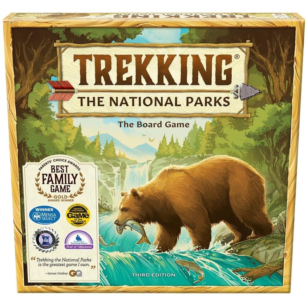 Jogo de Tabuleiro Underdog Games Trekking National Parks 10th Ed