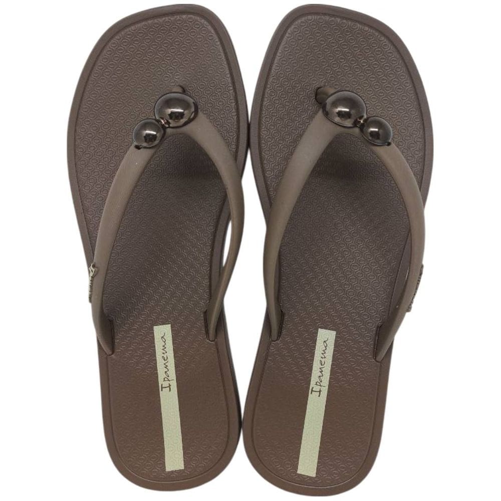 Chinelo De Dedo Feminino Moderno Peça Metal Chic Ipanema