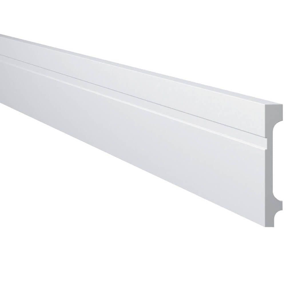Rodapé De Poliestireno Wallstyl Fb15 Diy 15 Cm X 2,44 Metros - 112003 - Nmc