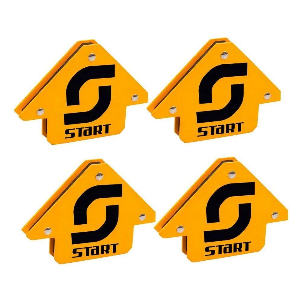 10X Esquadro Magnético Para Soldador 12 Kg Kit 4 Peças Star