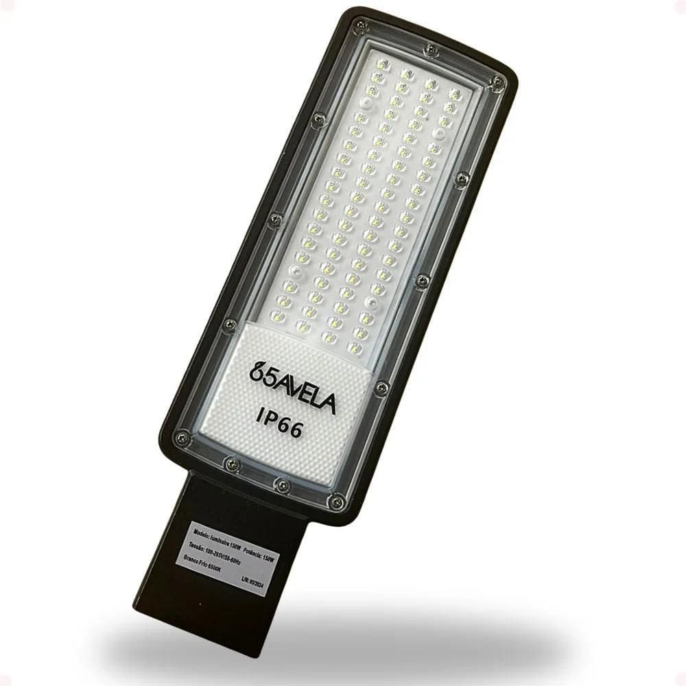10X Luminária Led Publica Rua 150W Smd Ip66 Bivolt Prova Ag