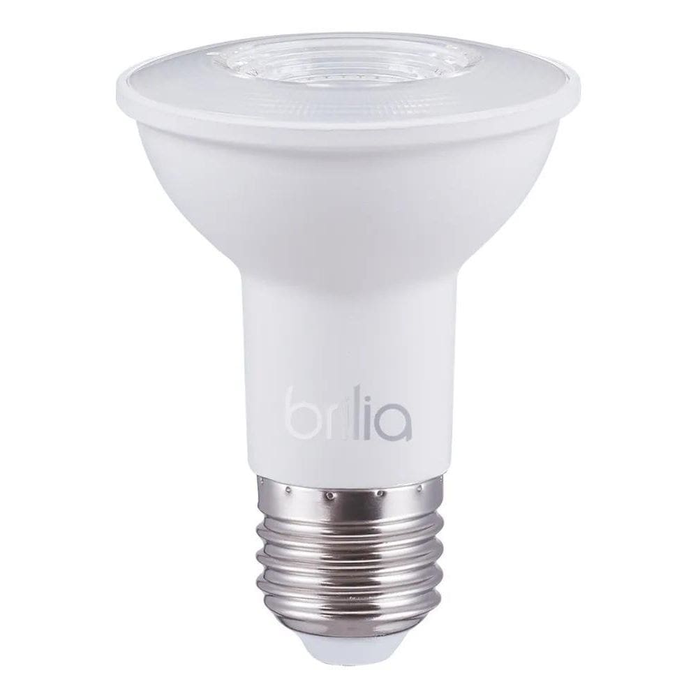 10X Lâmpada Led Par20 Brilia 7W Uso Interno Econômica E27 C