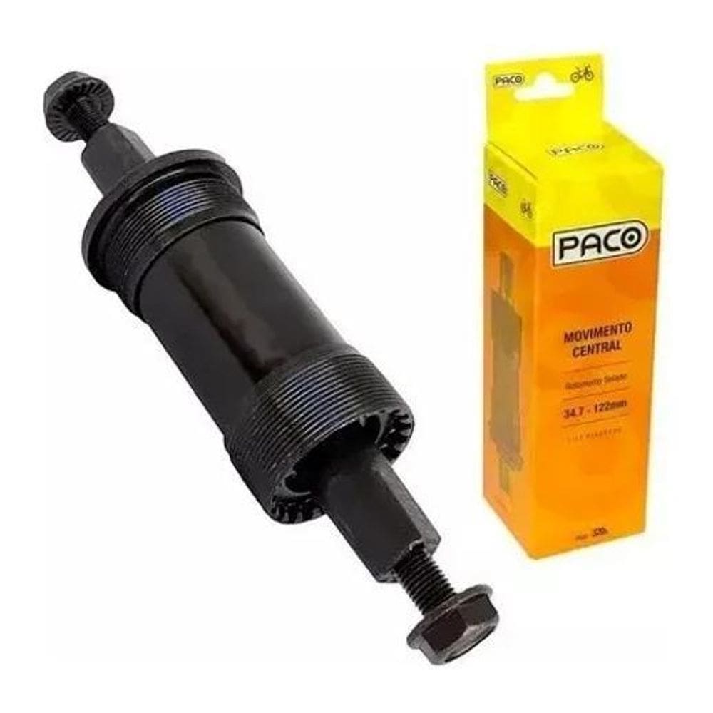 10X Movimento Central 34.7 X 122,5Mm Caixaria Rolamento Bik