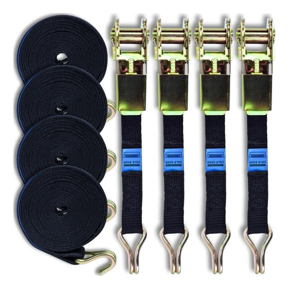 10X 4X Cinta Catraca 800Kg 4,6Mt Reforçada Amarração Carga