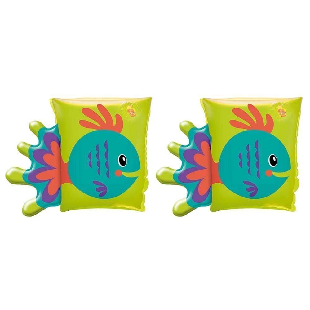 Boia Inflável De Braço Em Formato De Bichinhos 23cm X 15cm - 1803 - Mor