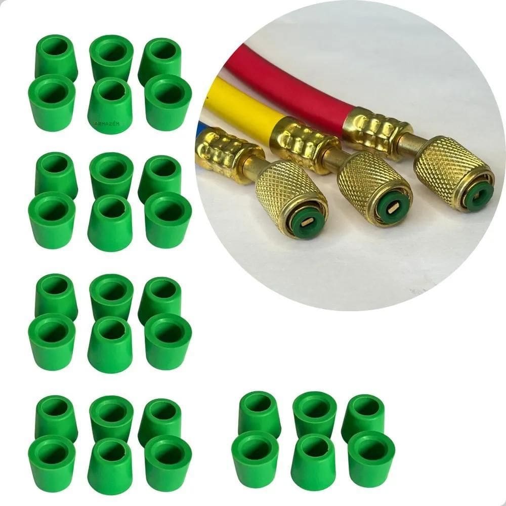 10X Vedador Reparo Mangueira Manifold 1/4 Borracha  30 Unid