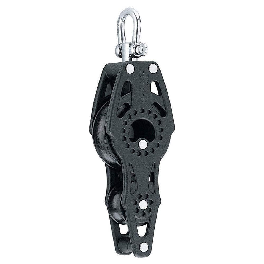 Fiddle Block Harken 40 mm Carbo Air com giro e suporte