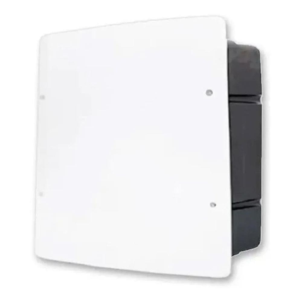 10X Caixa De Passagem Embutir 30X30 Ilumi Elétrica Branca