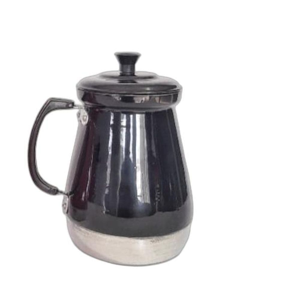 Bule Sem Bico 1L Aluminio Preto