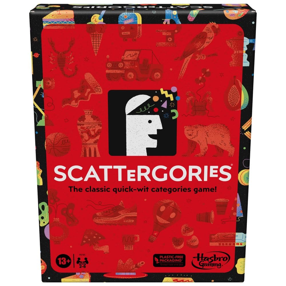 Jogo de Tabuleiro Hasbro Gaming Scattergories Classic Adults 13+