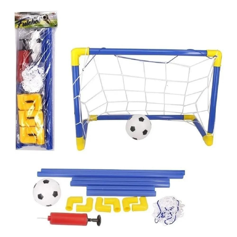 10X Goleira Mini Trave De Futebol Esportes E Jogos Chute Ao