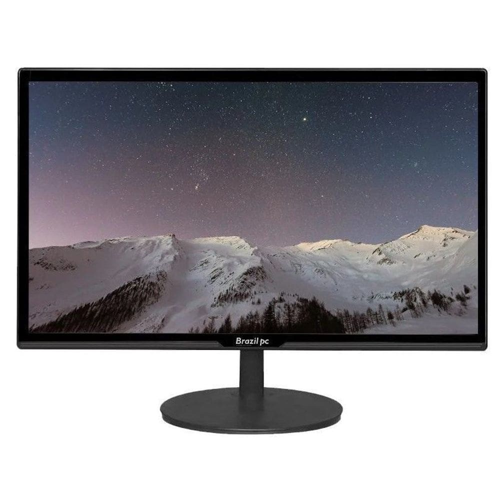 Monitor Led 21.5 BrazilPC AP22W 75hz  Preto  Widescreen