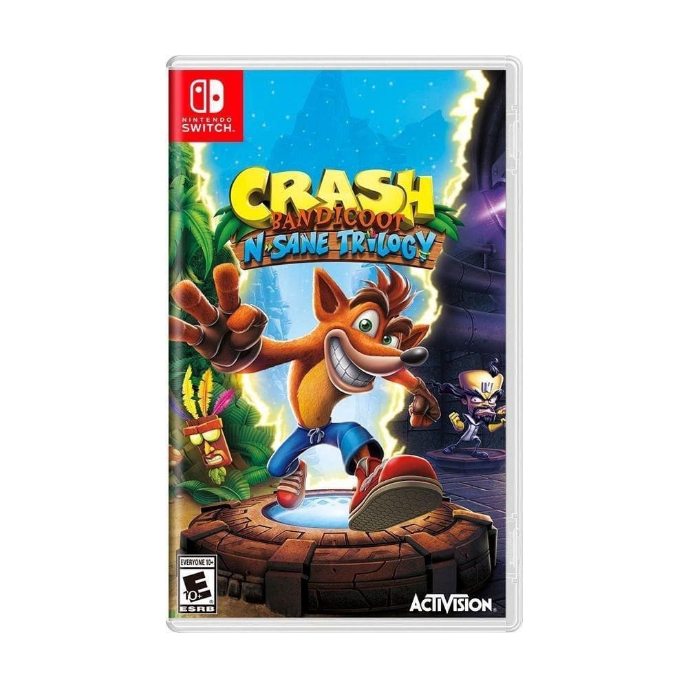 Jogo Crash Bandicoot N. Sane Trilogy - Switch