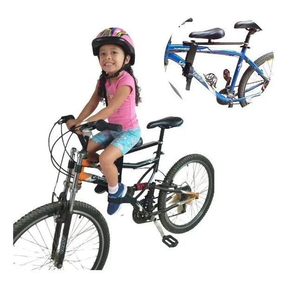 10X Cadeirinha Infantil Bicicleta Bike Dianteira Assento Fr