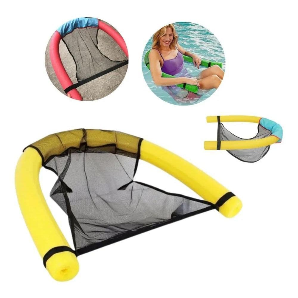 10X 2 Cadeira Flutuante Macarrão Poltrona Boia Piscina Nat