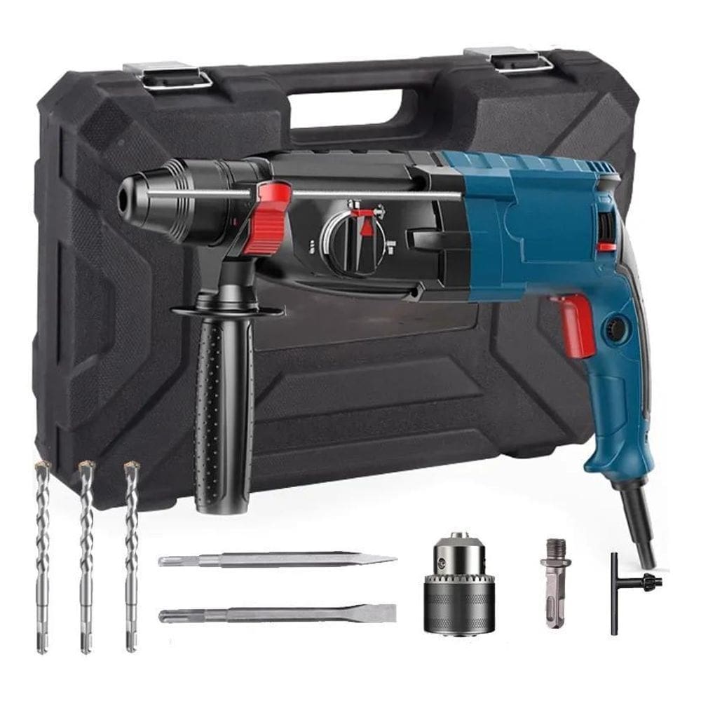 10X Profissional Martelete Rompedor Furadeira 1300W Sds Plu