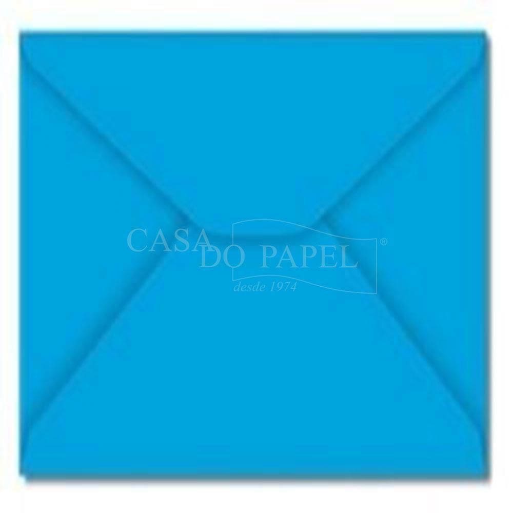 Envelope Carta 11,4Cmx16,2Cm 80G Plus Azul Royal 100 Un
