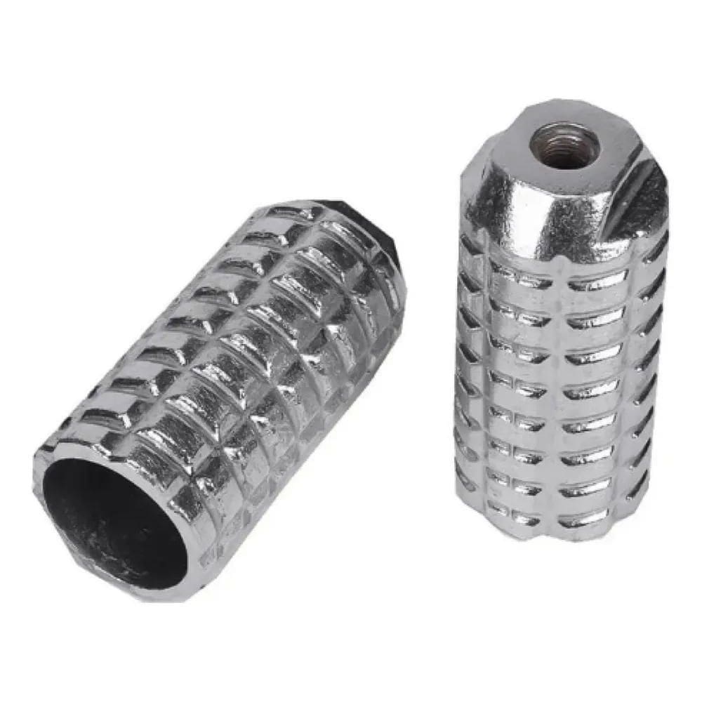 10X Pedaleira Alumínio Trolhão Para Bicicleta Aro 20 24 26 P