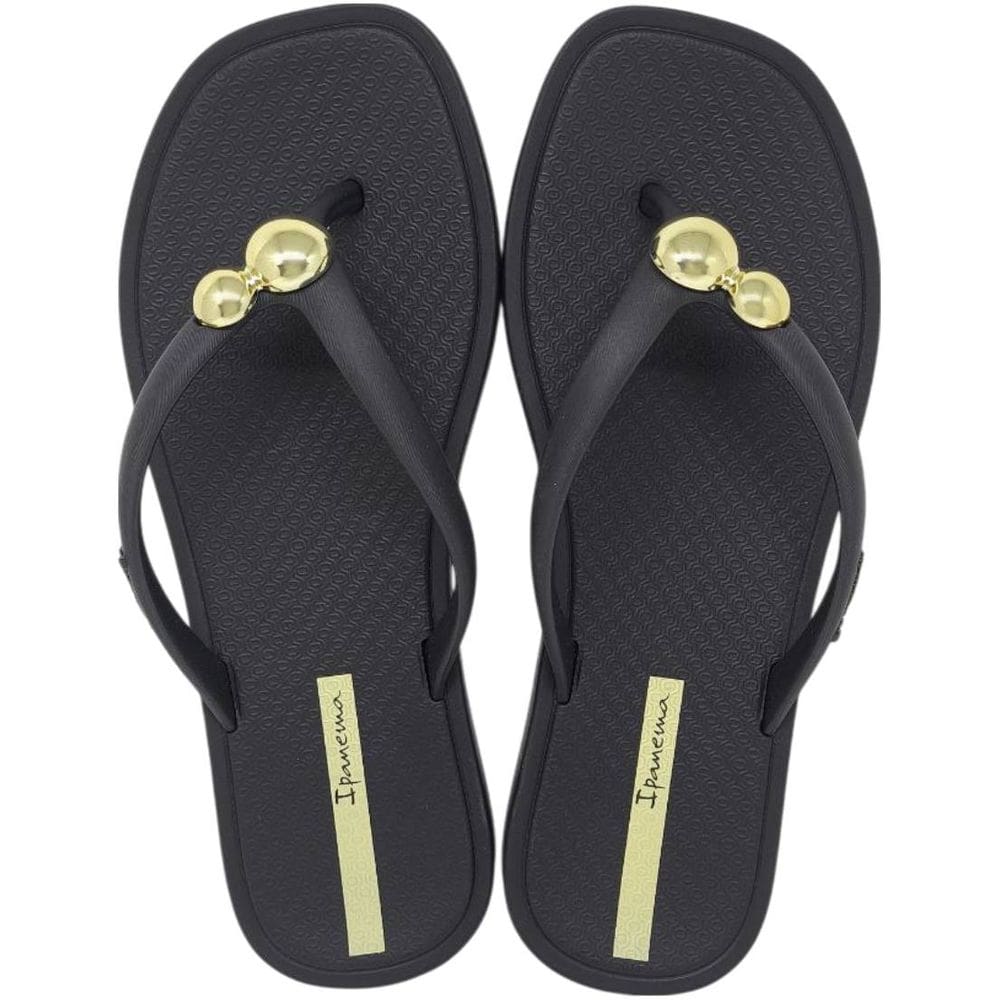 Chinelo De Dedo Feminino Moderno Peça Metal Chic Ipanema