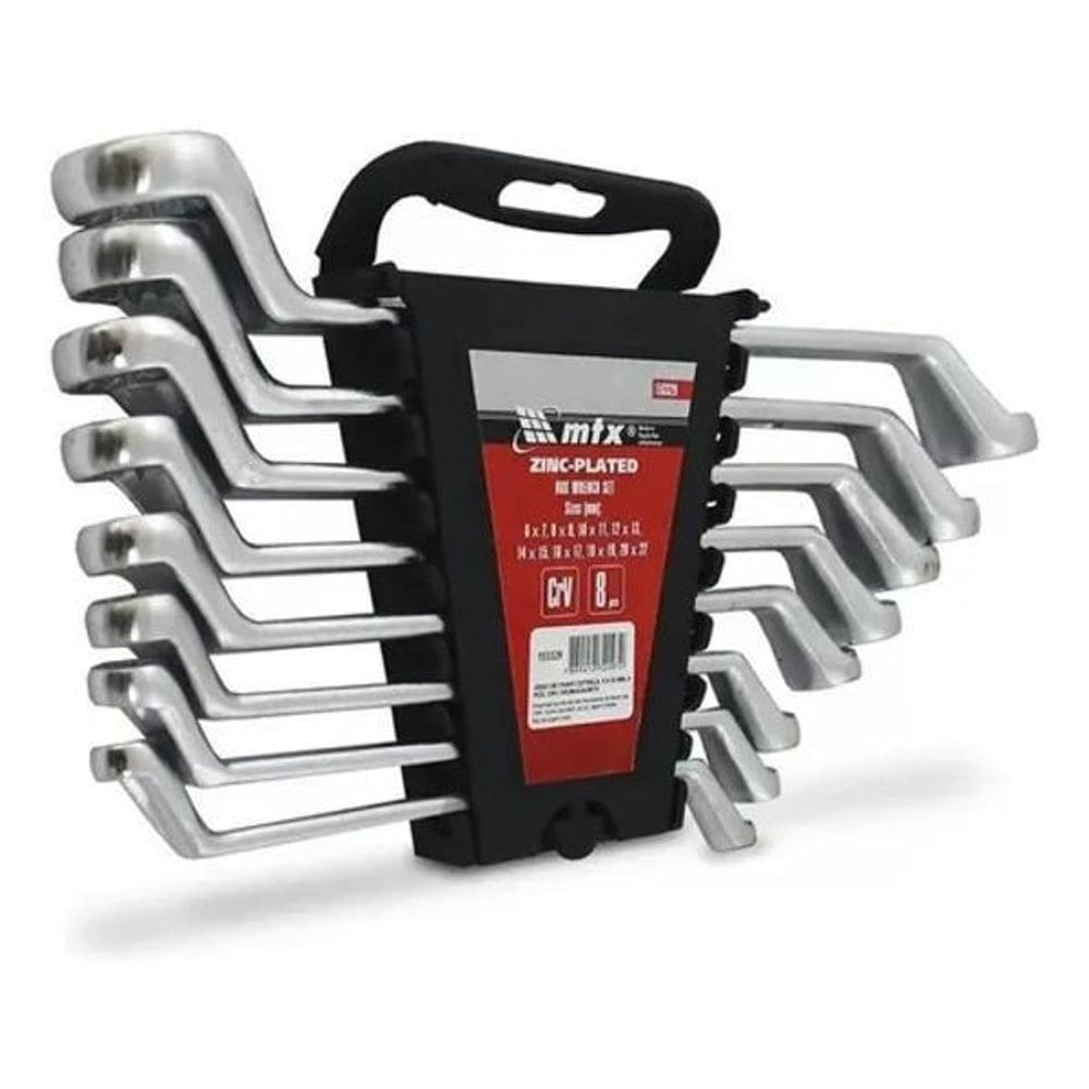 10X Jogo De Chave Estrela 6 X 22Mm Com 8 Pçs - Mtx 153329