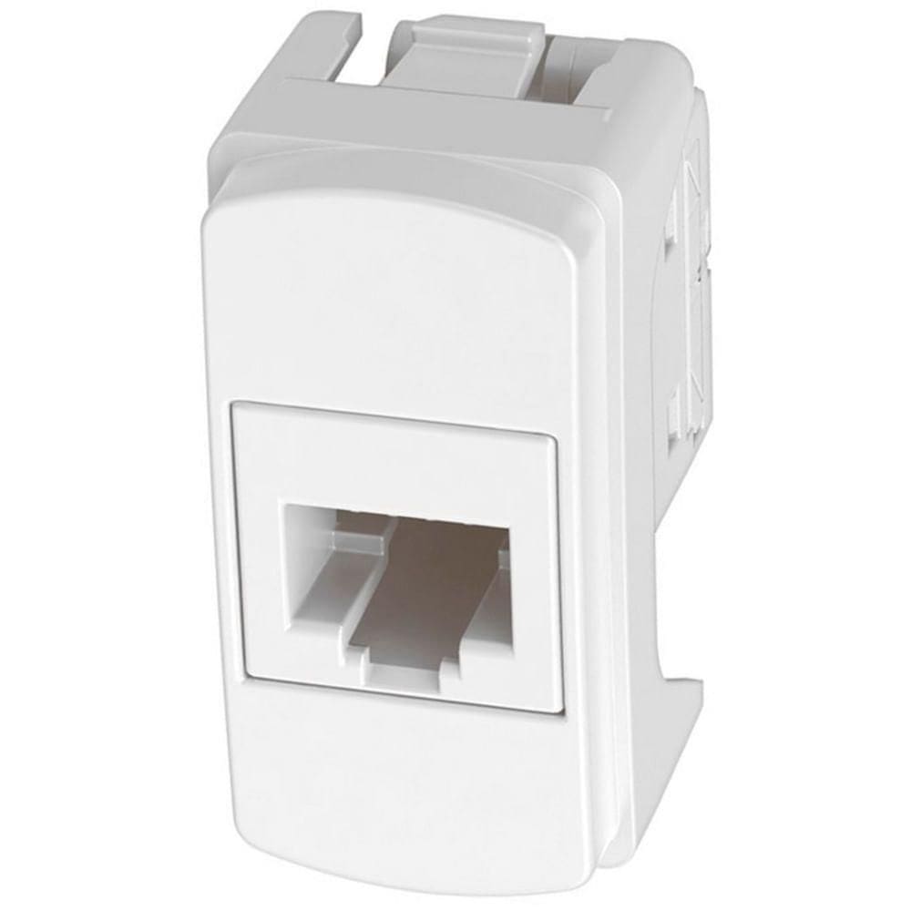 Módulo Tomada Rj45 8 Fios Utp Cat5e 1m BrancoMiluz - S3b74100 - Schneider Mod.tomada Rj45 (8fios) Utp Cat.5e 1m Br