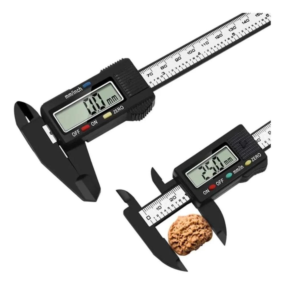 10X Paquimetro Profissional Precisão Digital Com Estojo 150