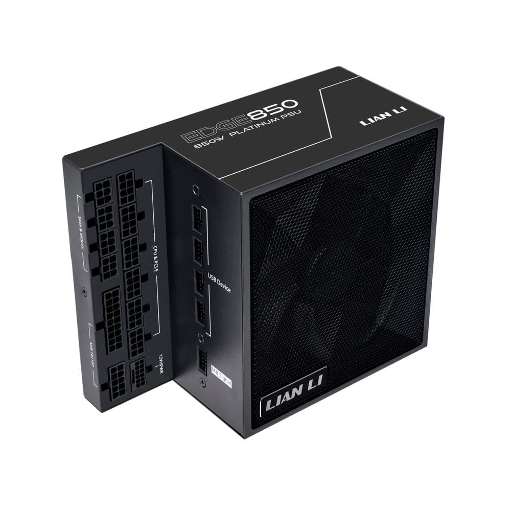 Fonte de alimentação Lian Li Edge Series-850W 80 Plus Platinum