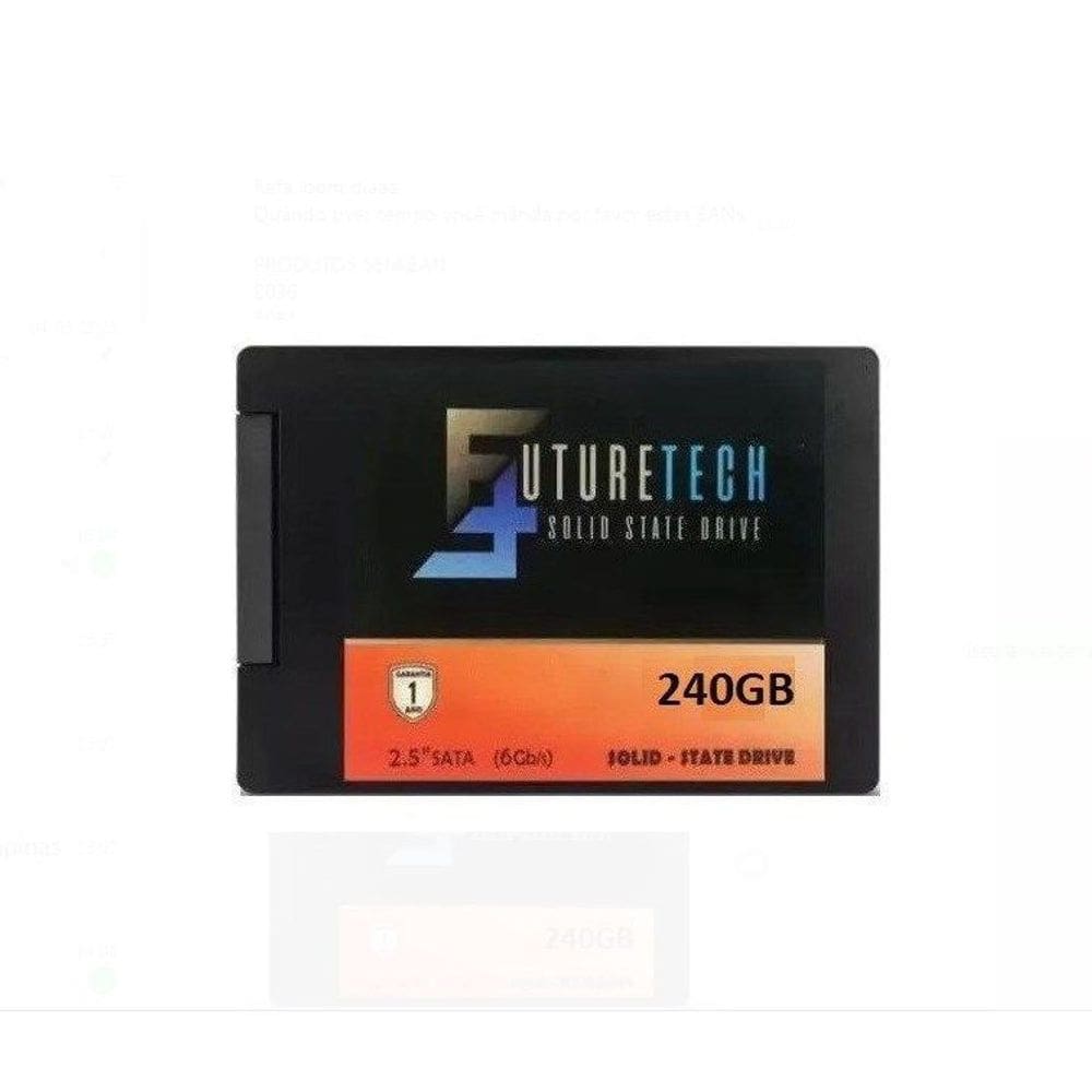 SSD 240GB Futuretech SATA III 2.5