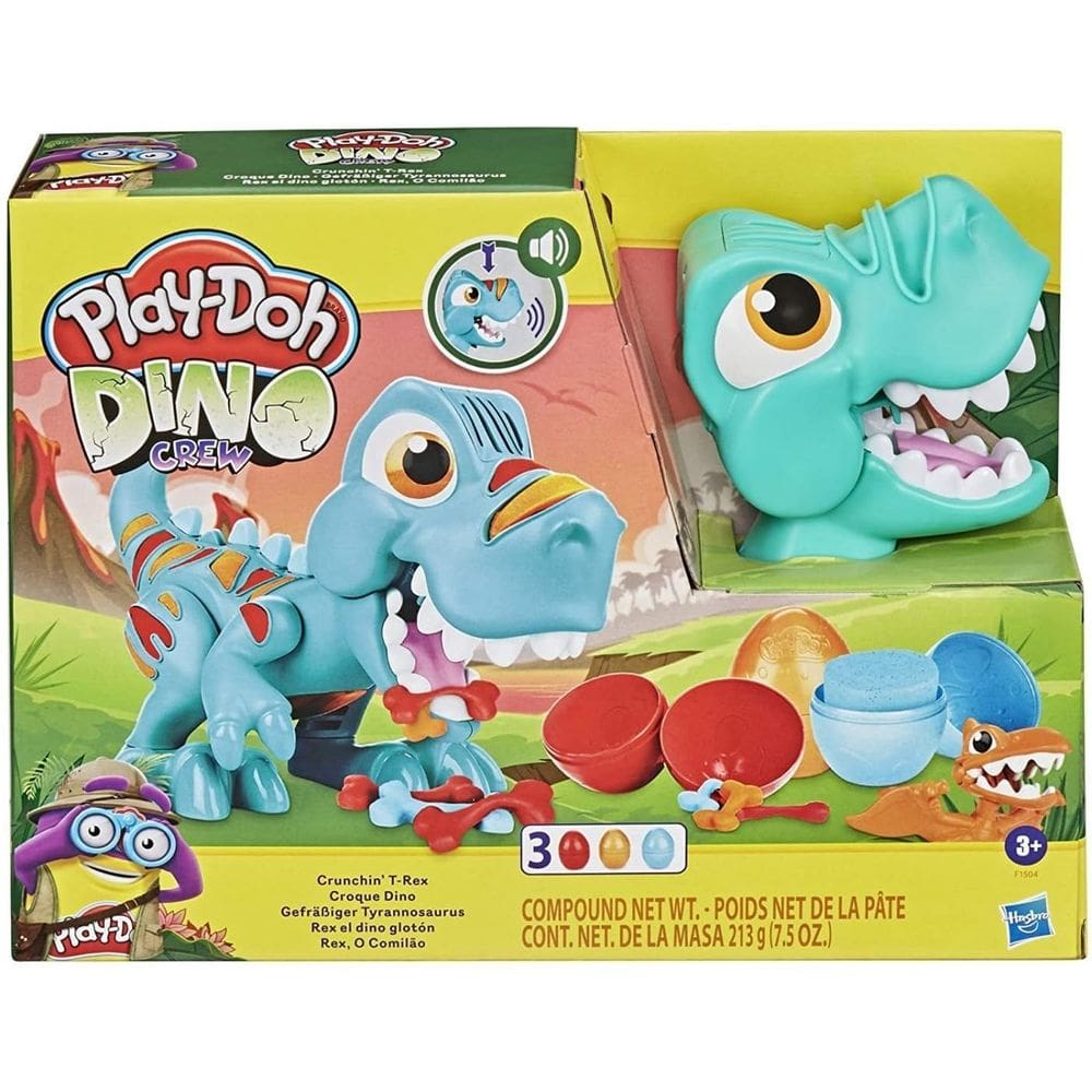 Toy Play-Doh Dino Crew Crunchin` T-Rex para crianças de 3 anos ou mais